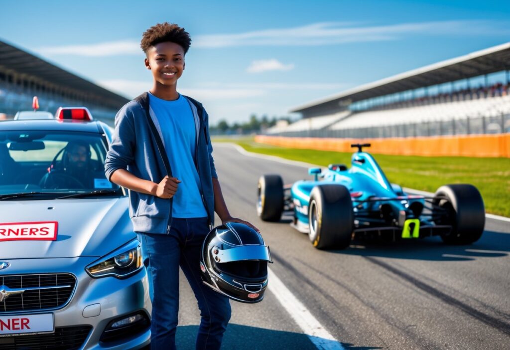 Från teoriprov till Formel 1 - för unga med racingdrömmar