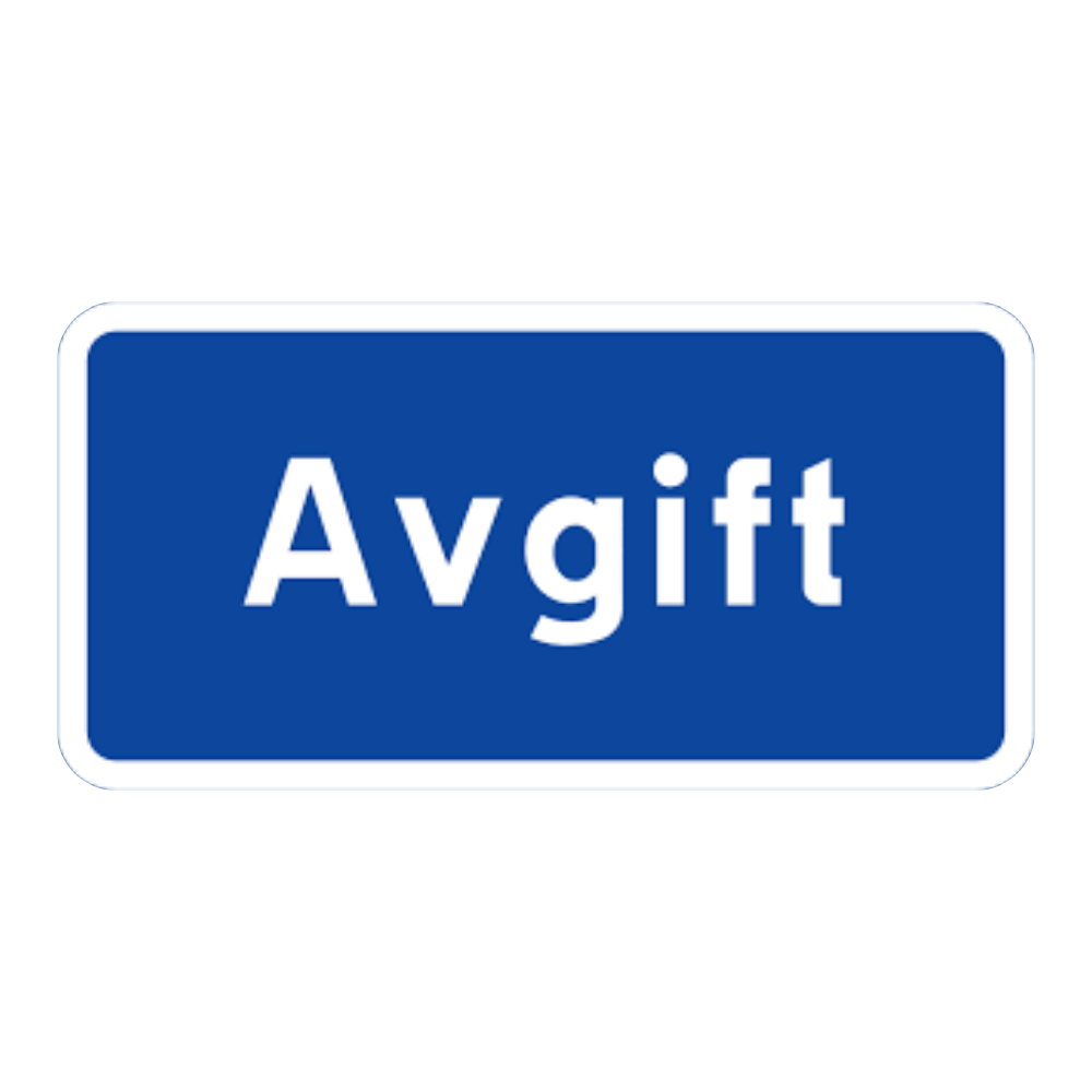 T16 – Tilläggstavla Avgift